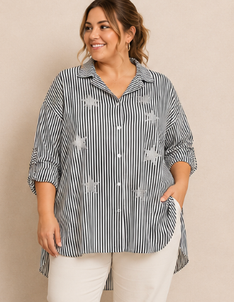 Chemise "étoile"