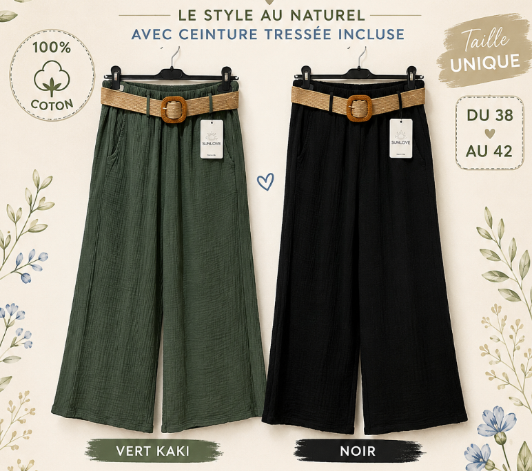 Pantalon Ceinturé