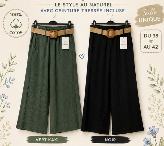 Pantalon Ceinturé