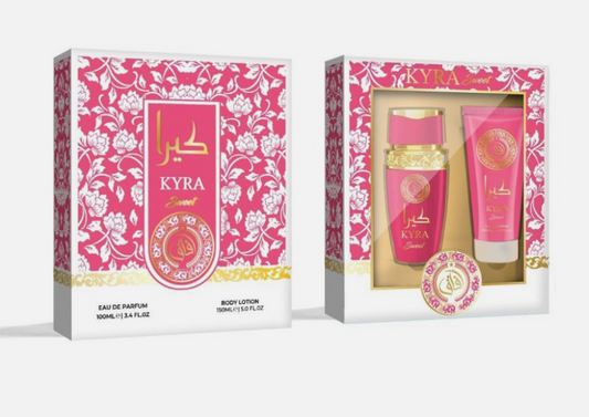 Coffret parfum + lotion Kyra sweet