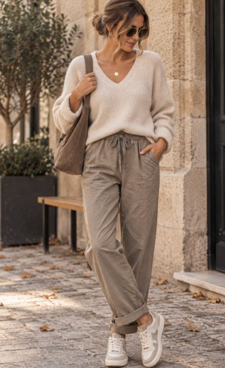 Pantalon décontracté