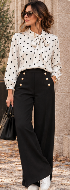 Pantalon Palazzo
