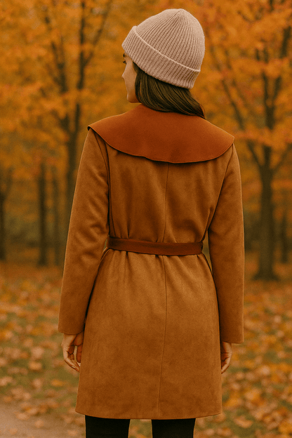 Trench en suedine Lyson