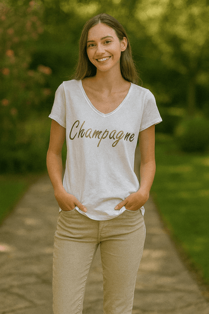 Tee-shirt "Champagne"