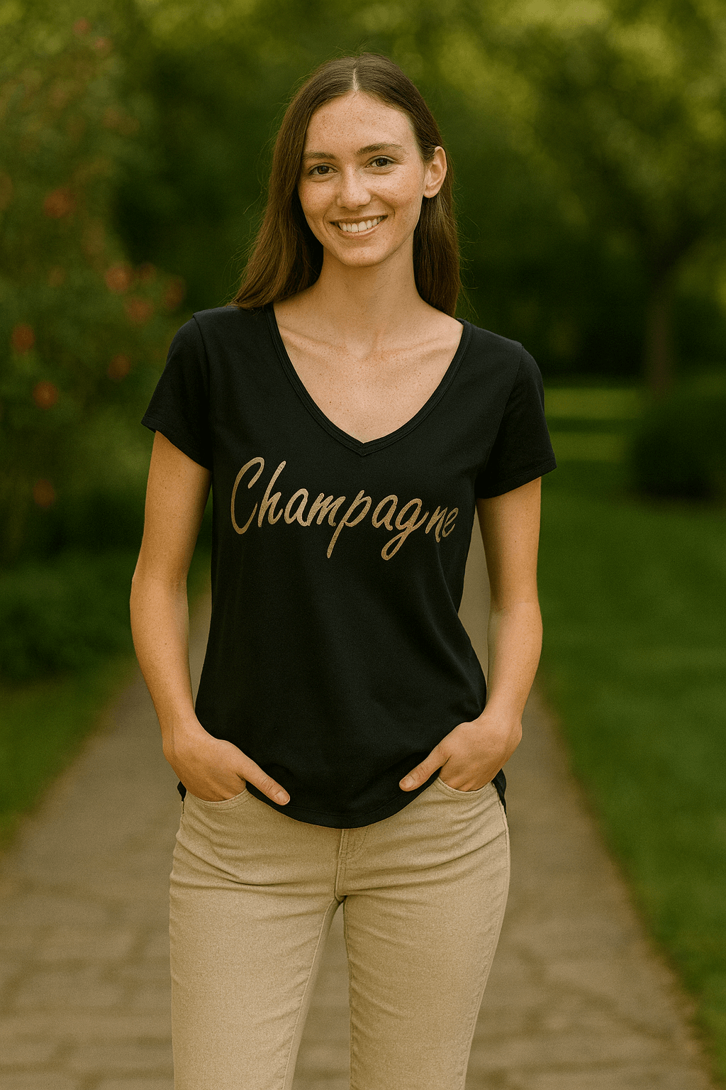 Tee-shirt "Champagne"