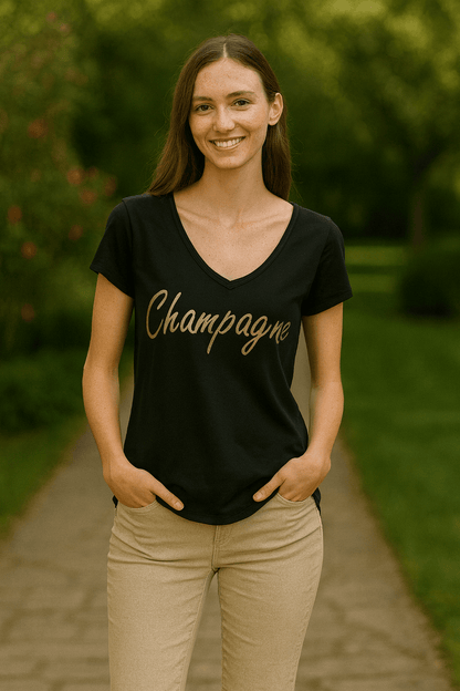 Tee-shirt "Champagne"