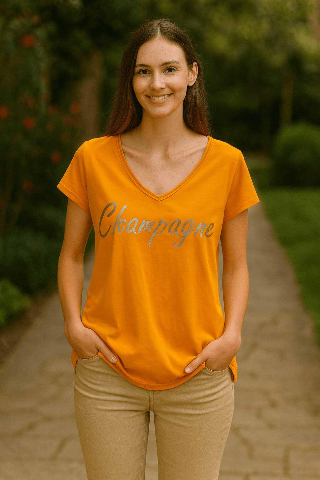 Tee-shirt "Champagne"