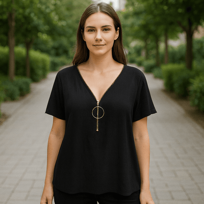 Blouse à Zip