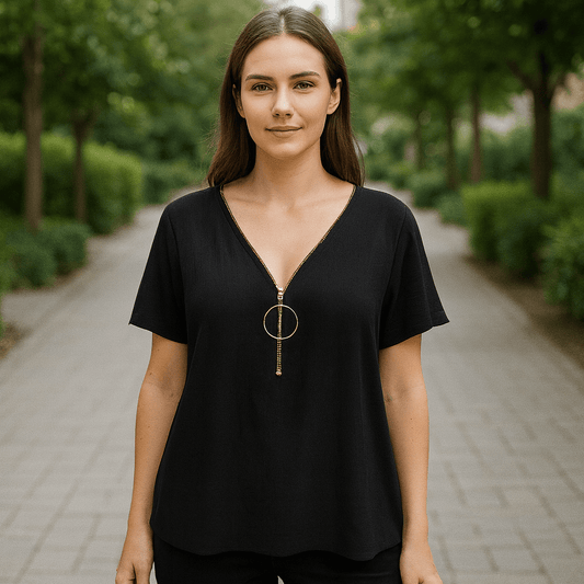 Blouse à Zip