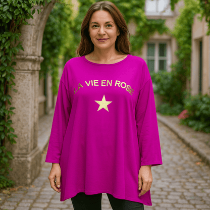 Tunique "la vie en rose"