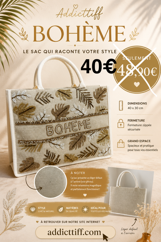 Sac panier "boheme"