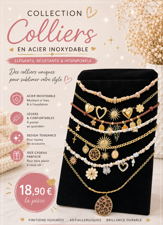 Collier acier inoxydable