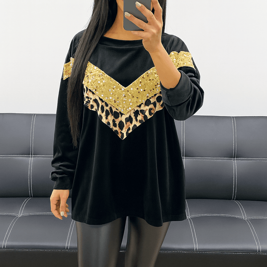 Sweat en velours