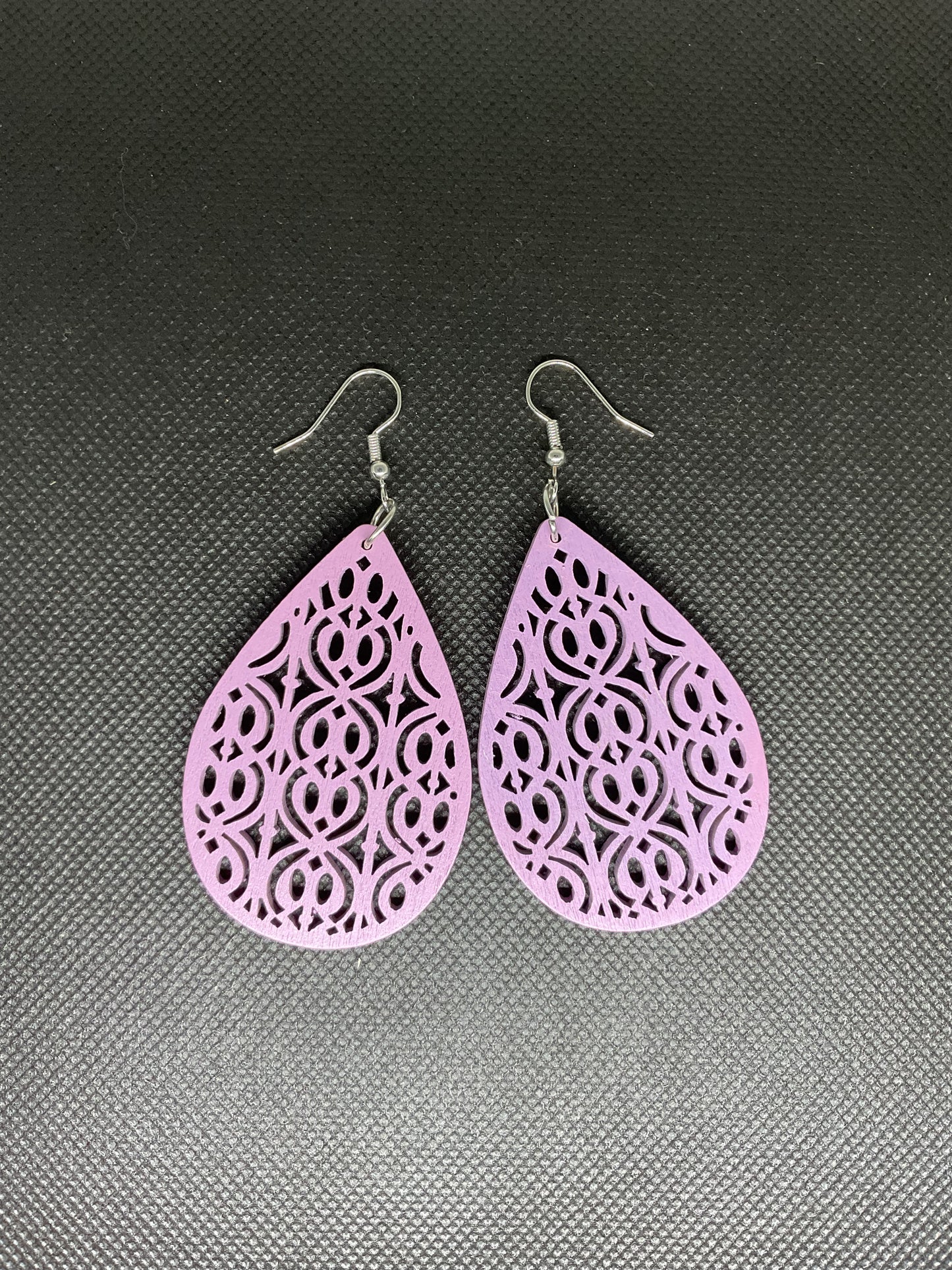 Boucles d'oreilles en bois