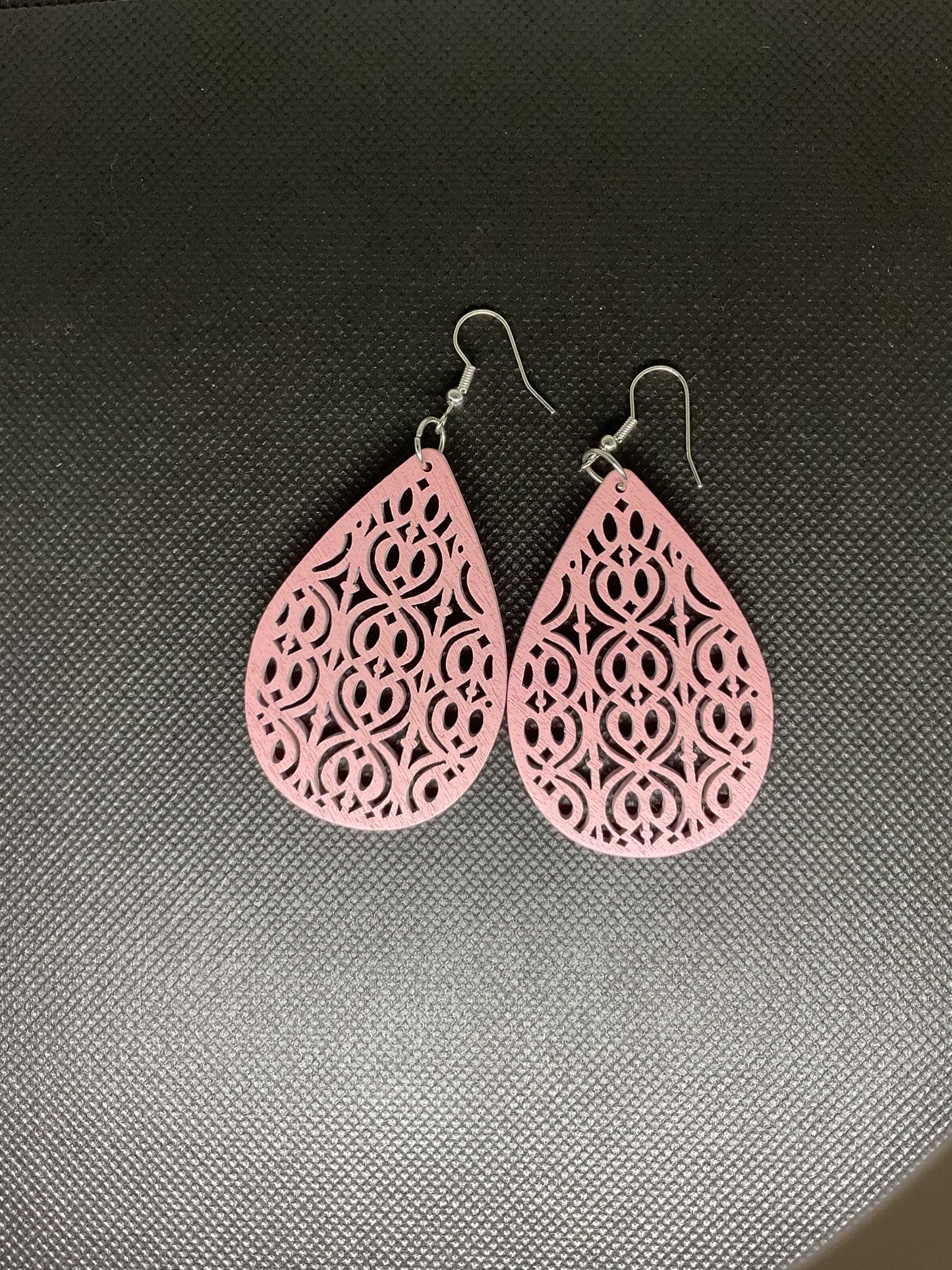 Boucles d'oreilles en bois