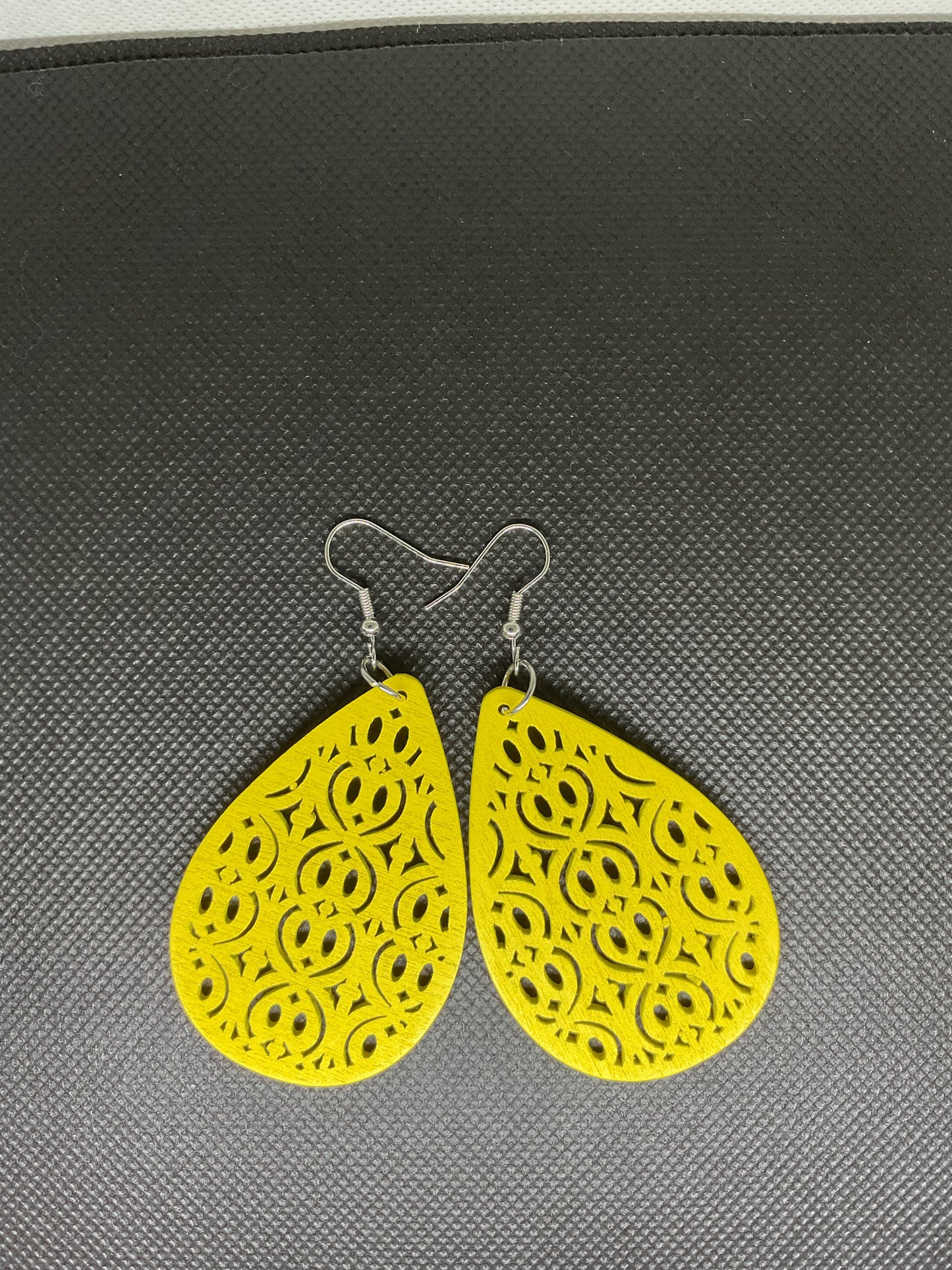 Boucles d'oreilles en bois