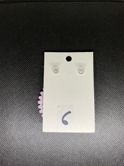 Boucles d'oreilles Anneaux fuchsia