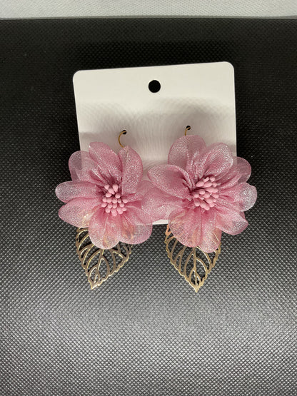 Boucle d'oreilles fleurs