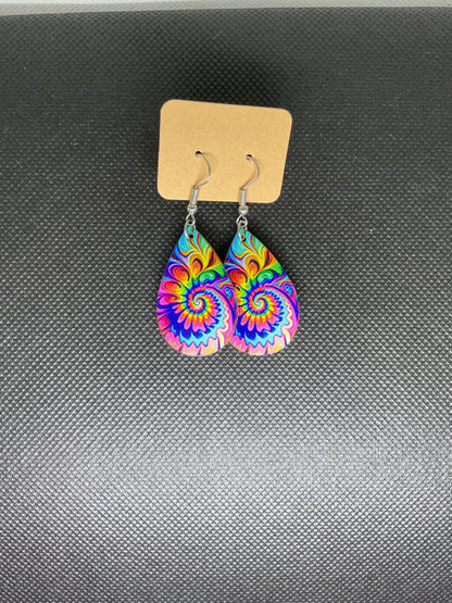 Boucles d'oreille spirale