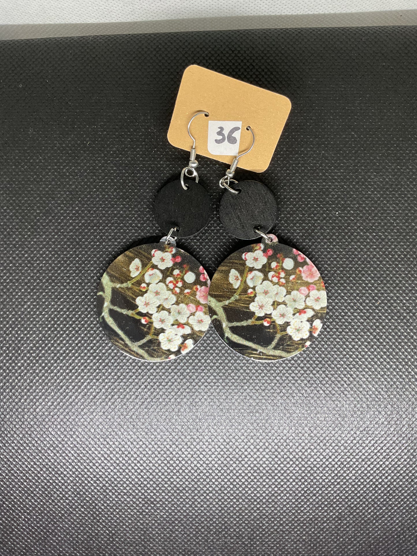 Boucles d'oreille fleurs