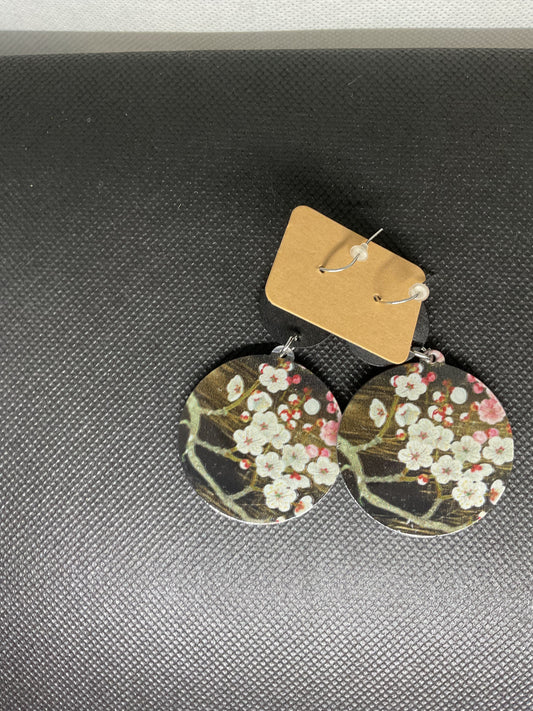 Boucles d'oreille fleurs