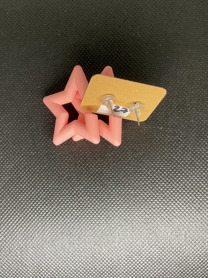 Boucles d'oreilles étoile BO127
