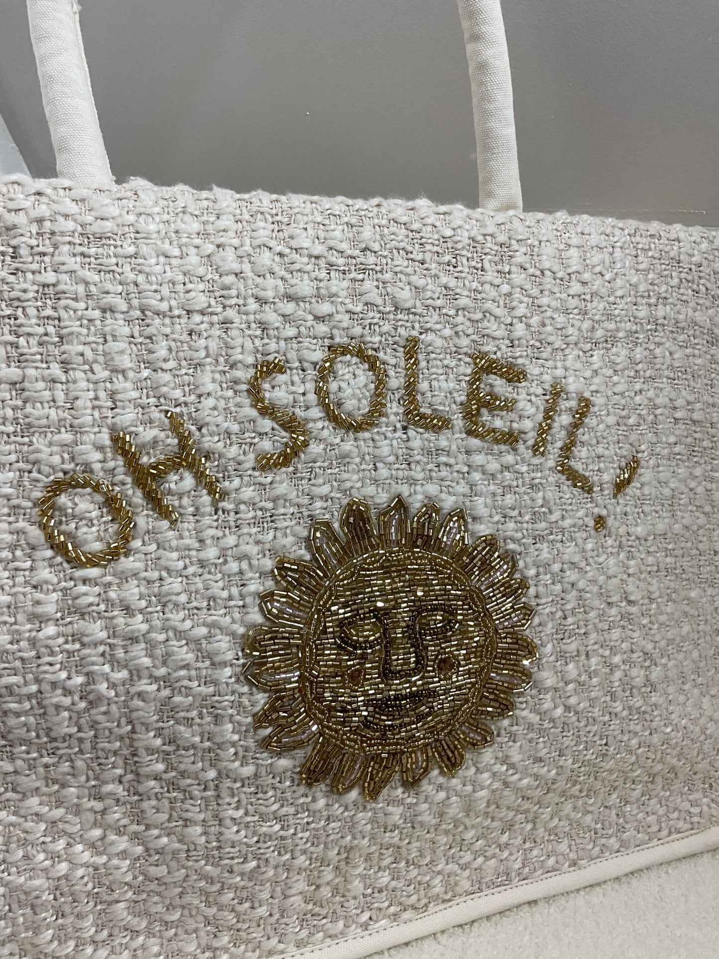 Sac panier "oh soleil"
