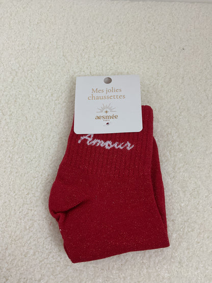 Chaussettes pailletées