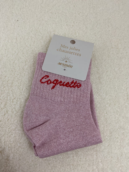Chaussettes pailletées