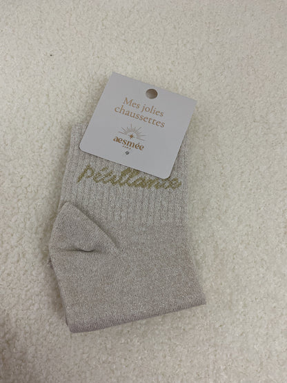 Chaussettes pailletées