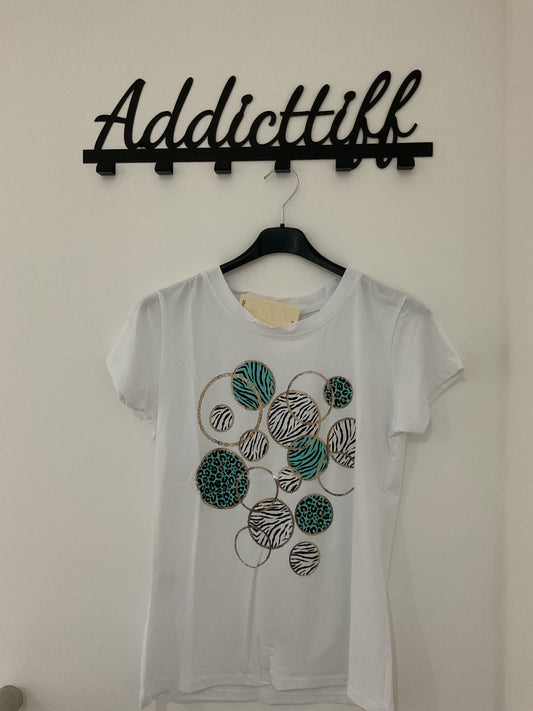 Tee-shirt "rond leopard"