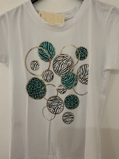 Tee-shirt "rond leopard"
