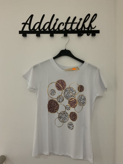 Tee-shirt "rond leopard"