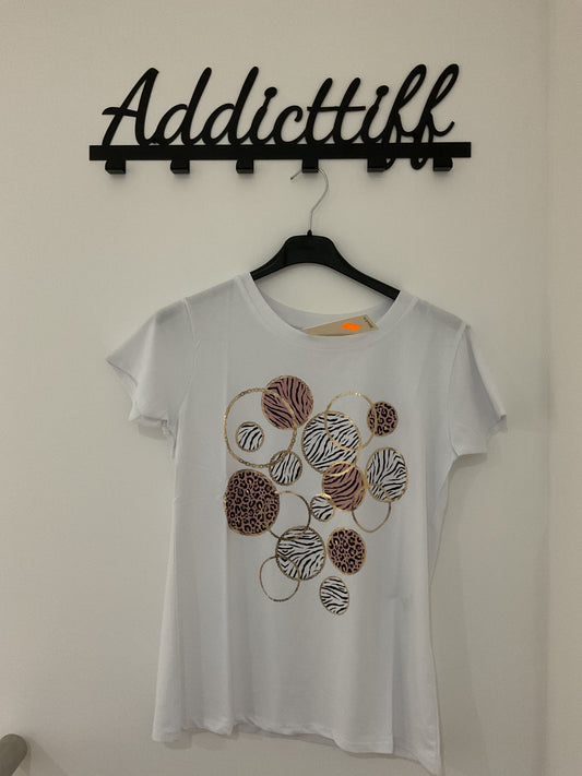 Tee-shirt "rond leopard"