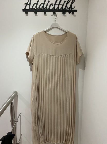 Robe plissée ample