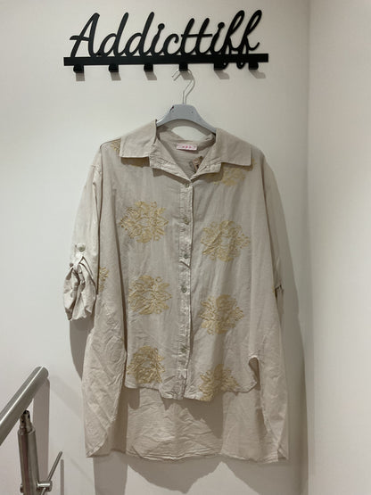 Chemise Brodée