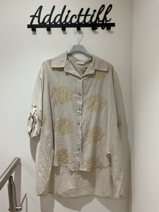 Chemise Brodée
