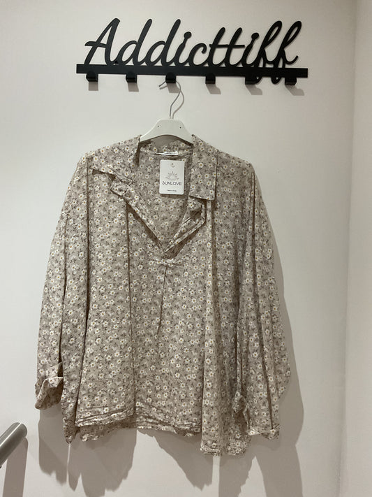 Chemise Fleurie