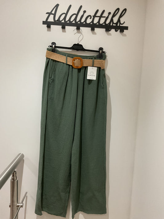 Pantalon Ceinturé