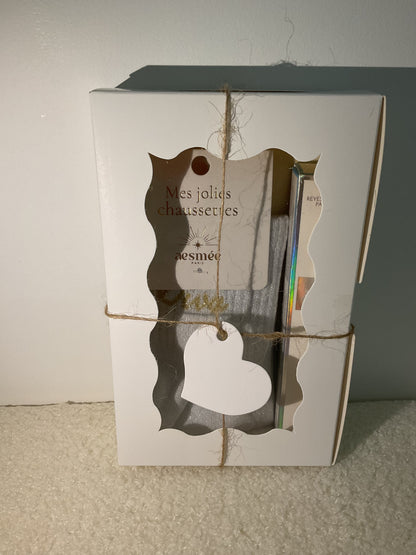 Coffret chaussettes diva + eau de toilette reyes adicta
