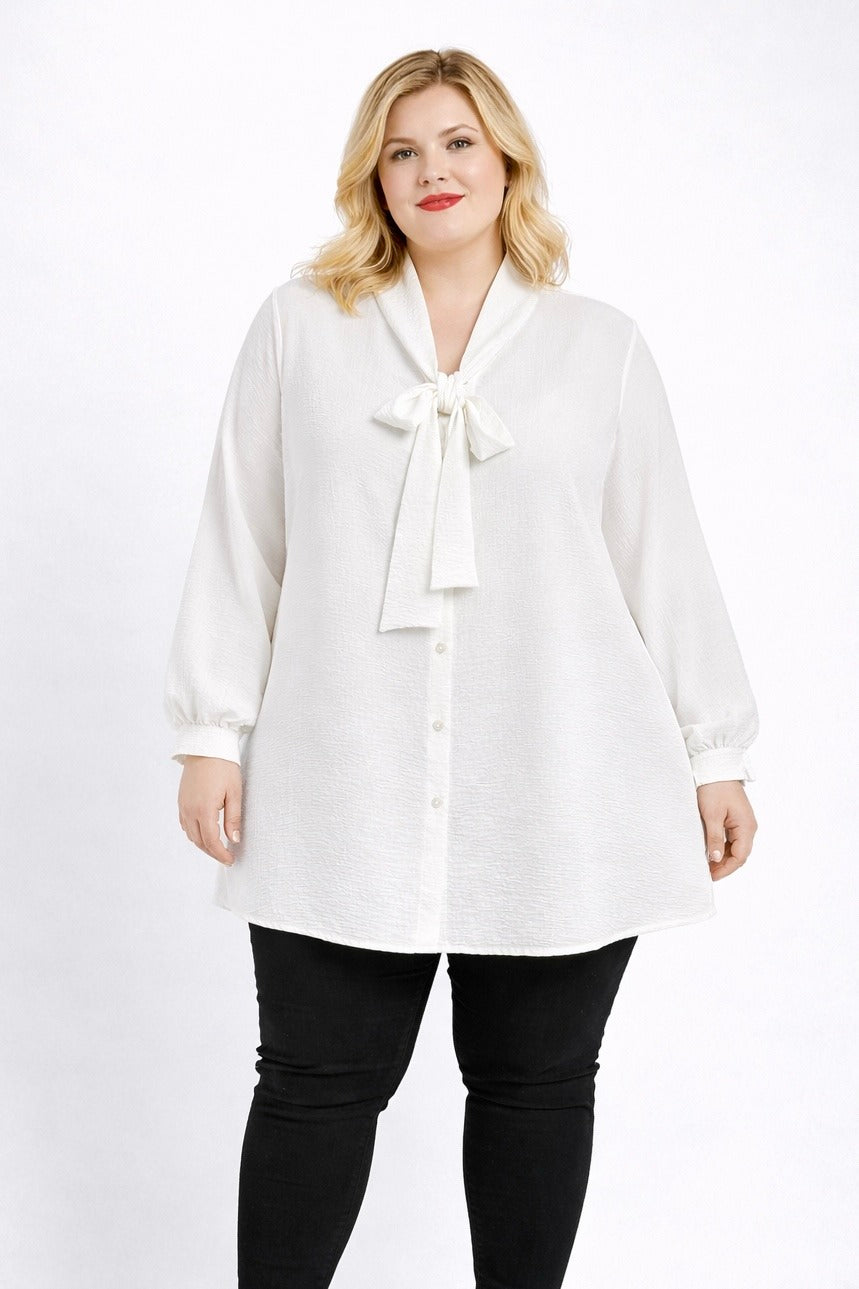 Blouse col Lavalliere