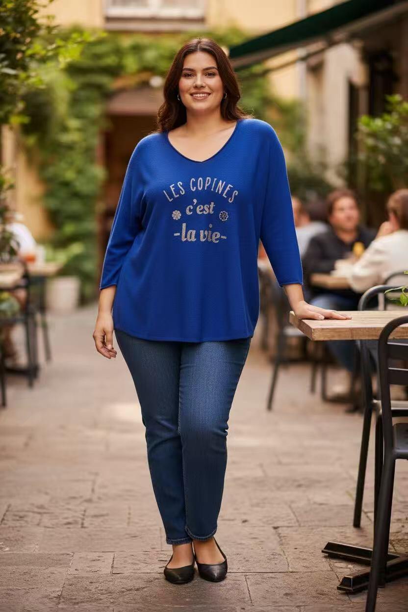 Pull "les copines c'est la vie"